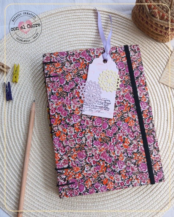 Producto - Cuaderno artesanal - Hojas lisas