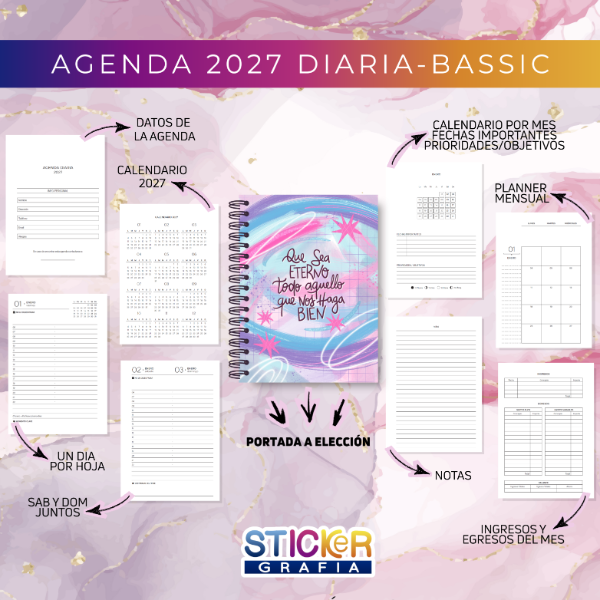 Producto - Agenda 2027 Diaria Bassic