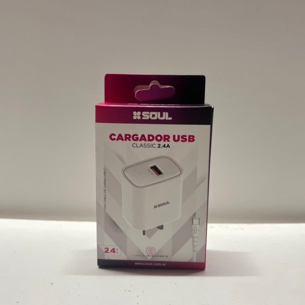 Producto - Cargador SOUL Usb a C
