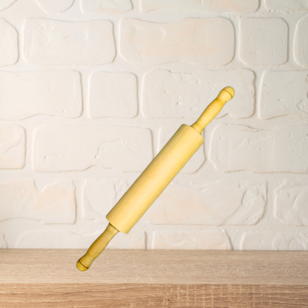 Producto - Palo de amasar 50cm giratorio palo blanco Ferpa