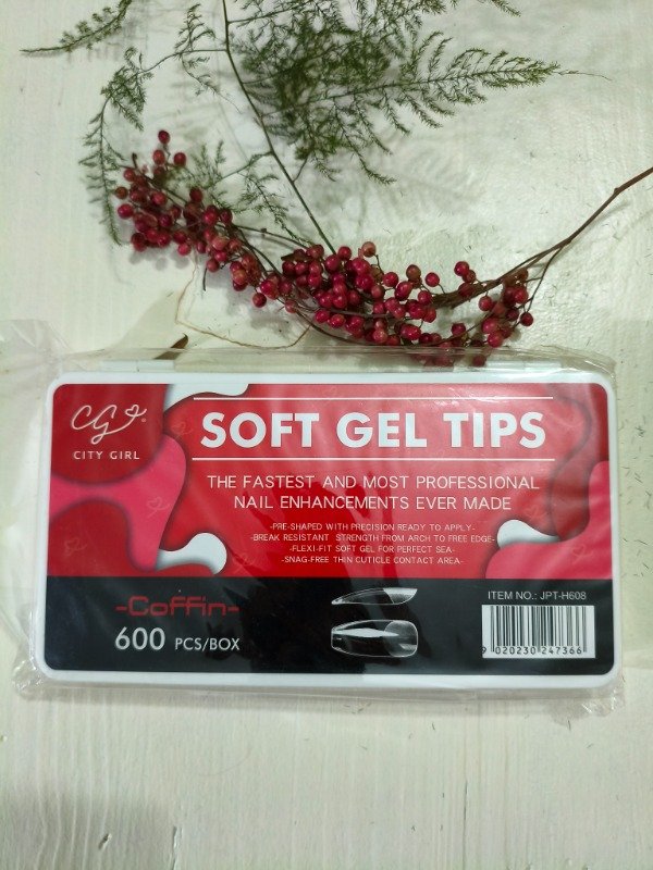 Producto - Soft gel tips Coffin