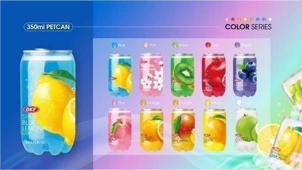Producto - Latas OKF de colores (ingrese para elegir)