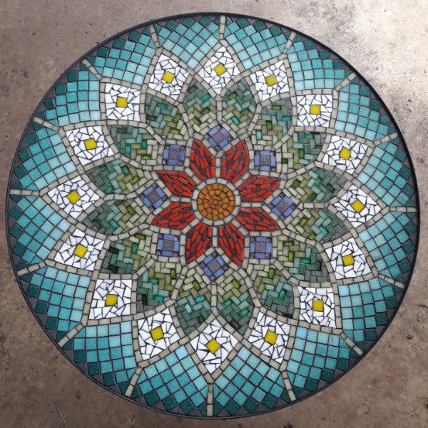 Producto - Mosaico Mandala en Venecitas