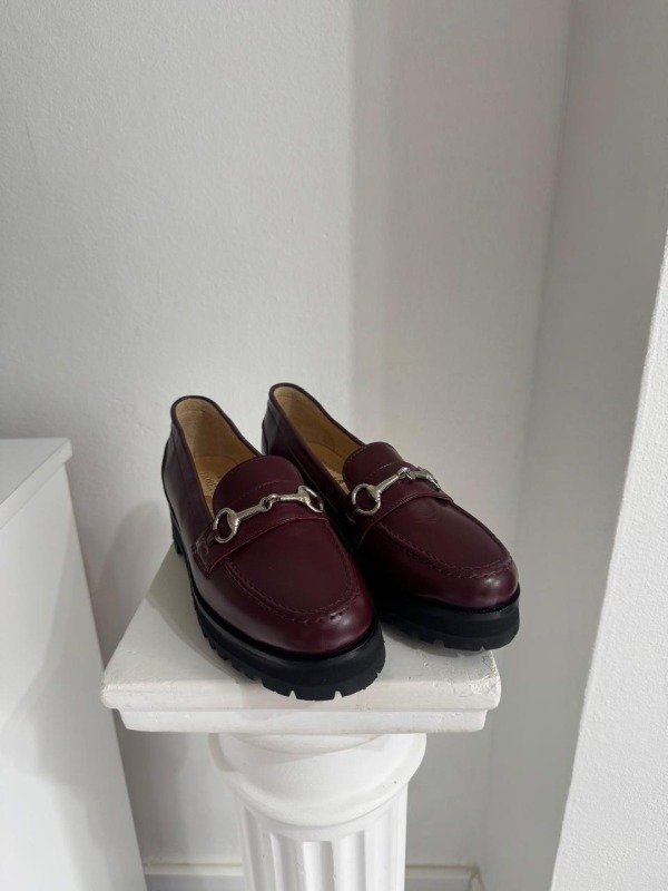 Producto - MOCASINES ABI DE CUERO BORDO