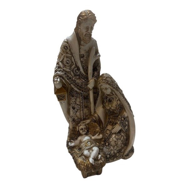 Producto - PESEBRE DE RESINA NACIONAL PATINADO - 32CM