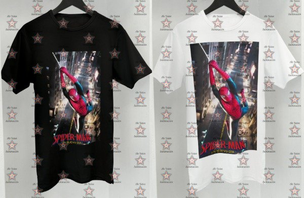 Producto - Plantillas para remeras de SPIDERMAN - 8
