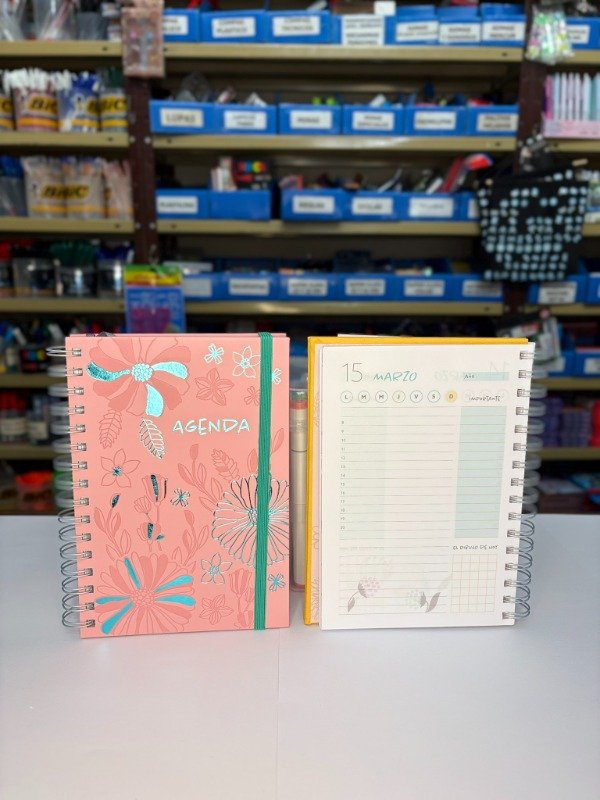 Producto - Agenda Diaria c/espiral R8 Perpetua 15x21cm - "Talbot" - 2