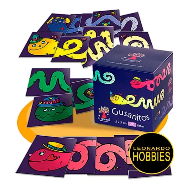 Producto - Gusanitos Puzzle Jacarandá 2001