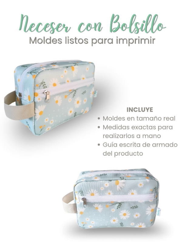 Producto - Moldes Neceser con bolsillo - 0