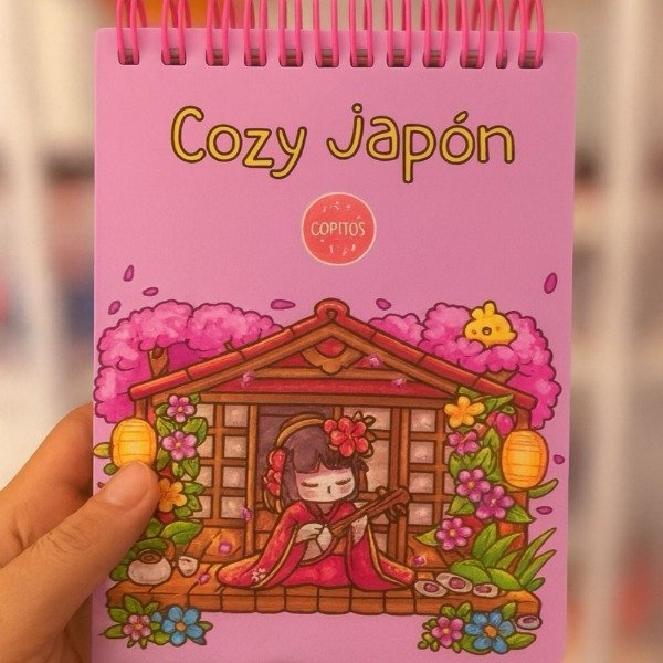 Producto - Libro para pintar Cozy Japon