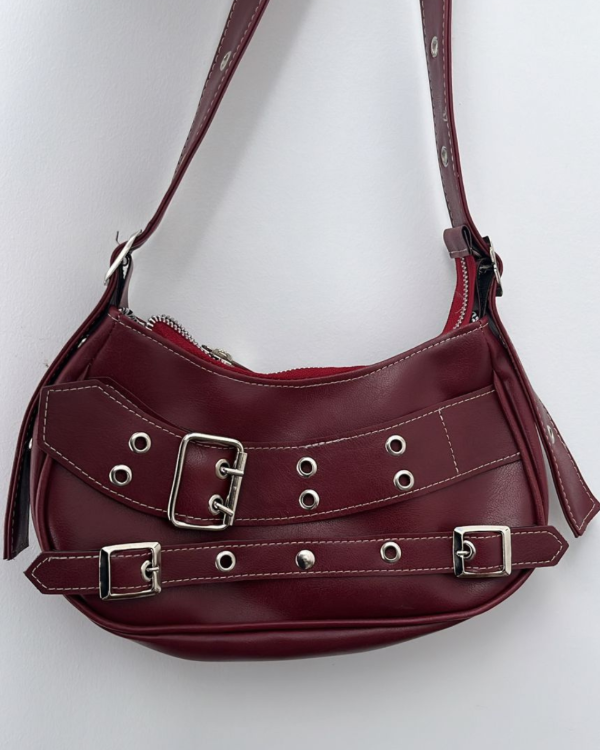 Producto - Mini Bag Bordo 2ble Hebilla