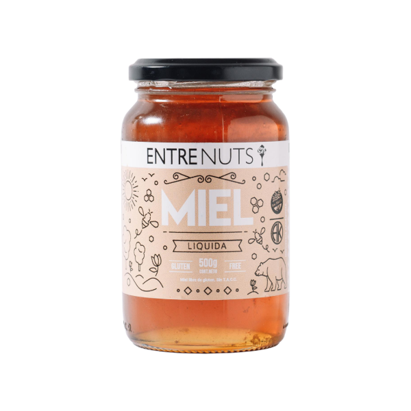 Producto - MIEL LIQUIDA 500 GRS. - ENTRENUTS