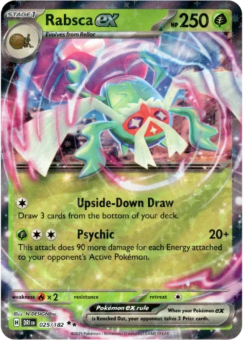 Producto - Rabsca ex - 025/182 - Destined Rivals - Holo