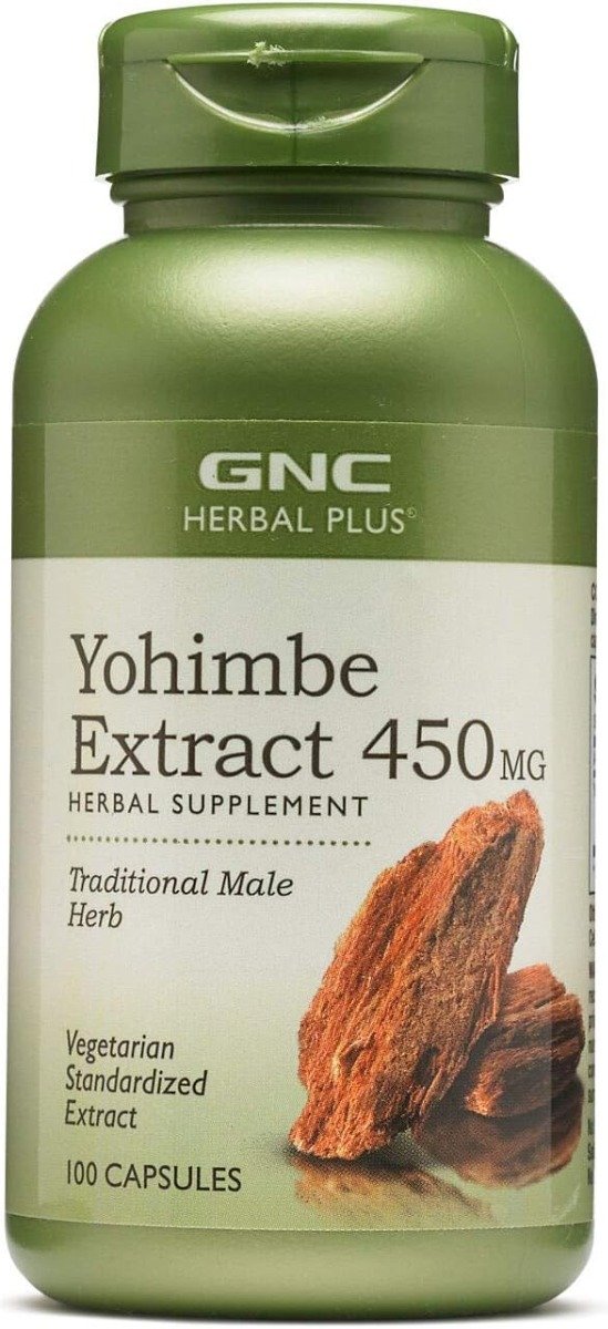 Producto - Yohimbina Extract 450 Mg 100 Caps GNC