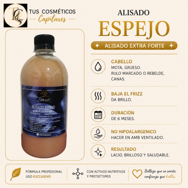 Producto - Alisado Ultra Plastificado Espejo - 0