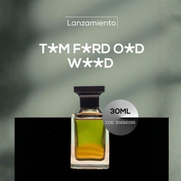 Producto - T#M F#RD O#D W##D EDP 30ml (Type Tom Ford Oud Wood - Tom Ford)