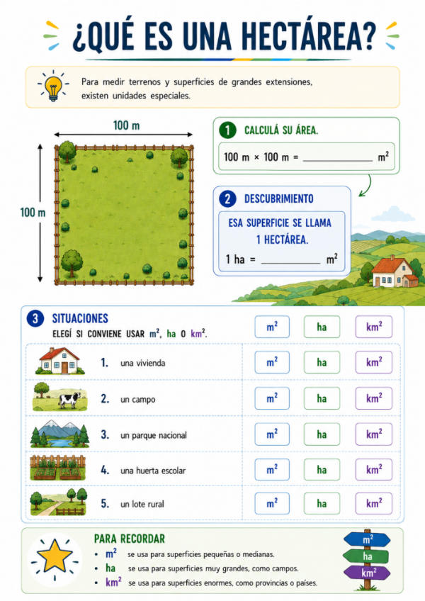 Producto - Perímetro y Área: Fórmulas, equivalencias y resolución de problemas - 16
