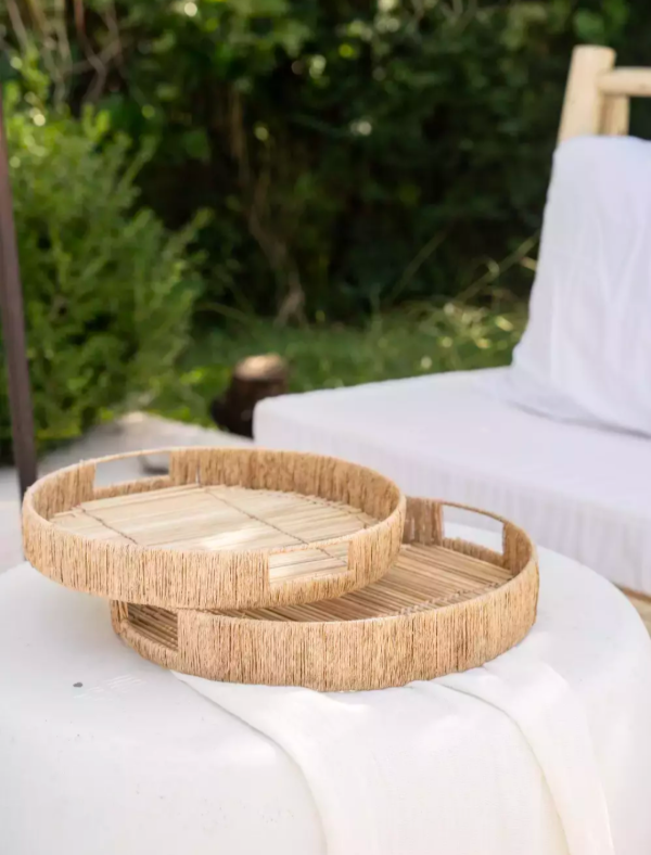 Producto - Bandeja bamboo y yute