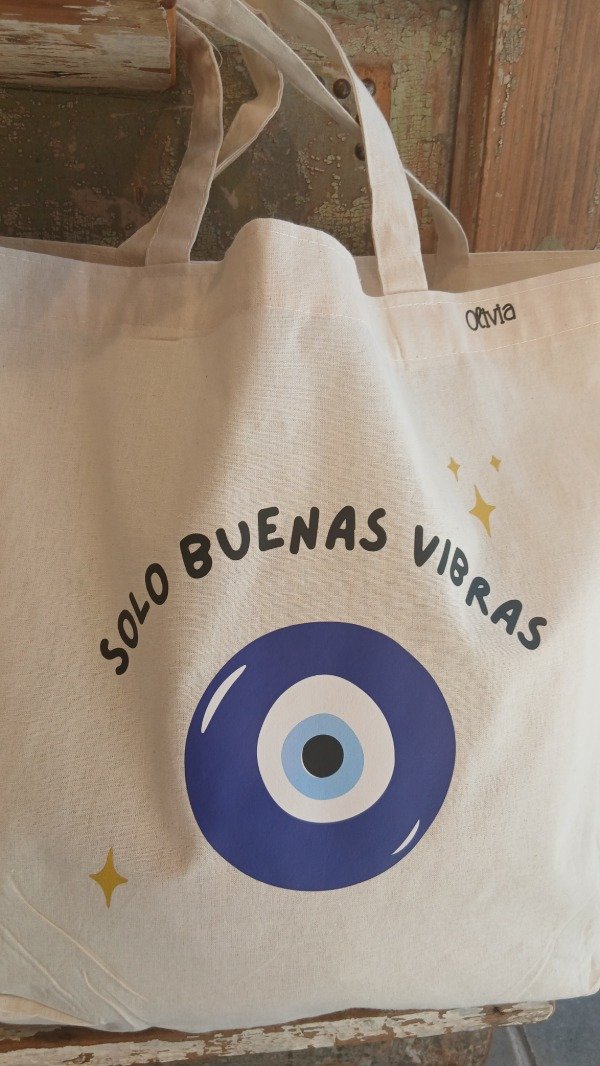Producto - Tote bag buenas vibras
