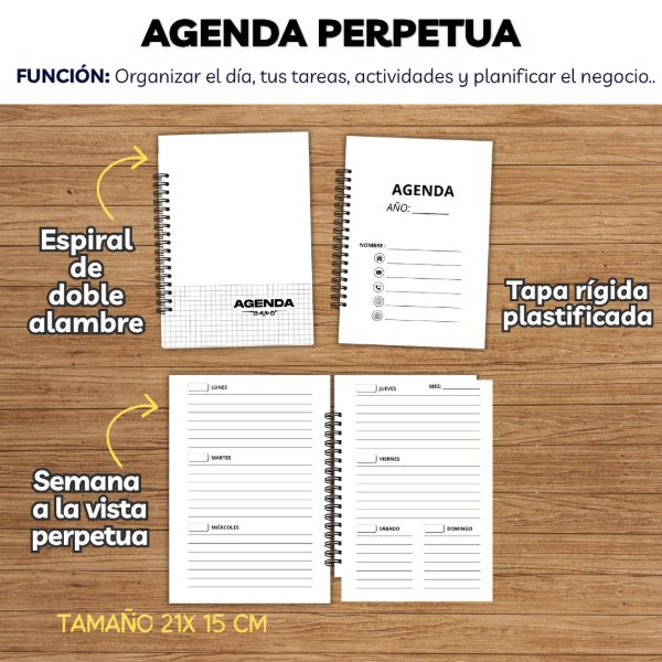 Producto - Agenda perpetua