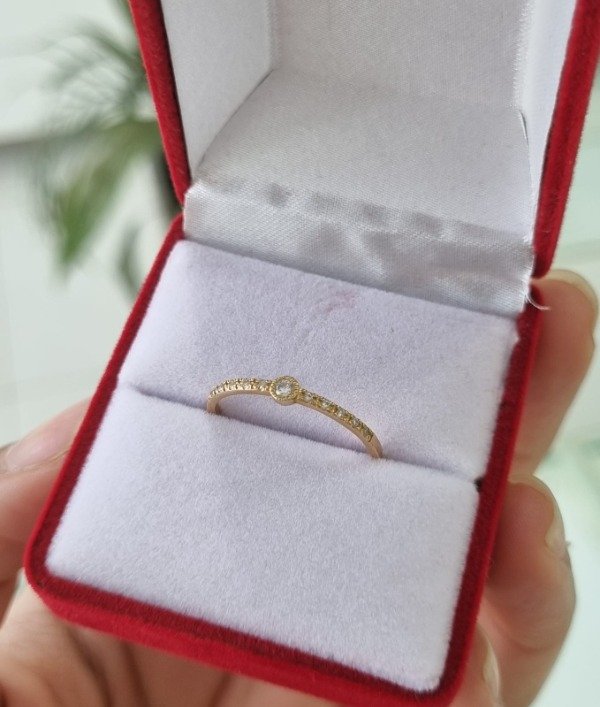 Producto - Anillo oro 18k Pave - 3