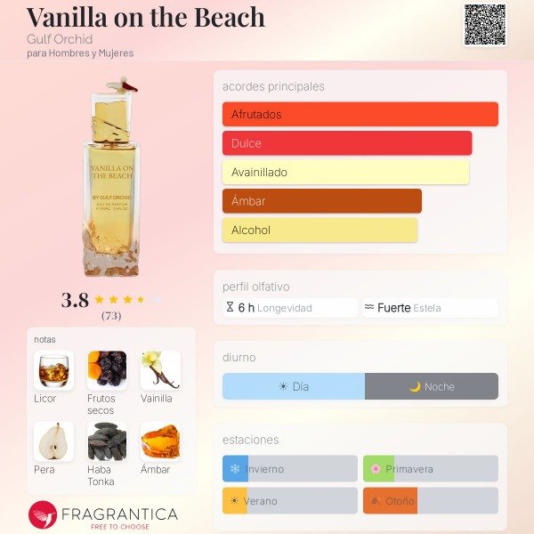 Producto - GULF ORCHID - VANILLA ON THE BEACH - 1
