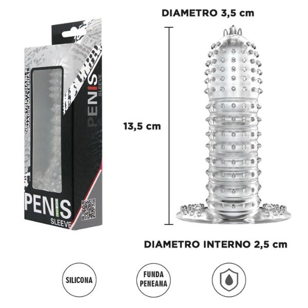 Producto - Funda para pene estimuladora
