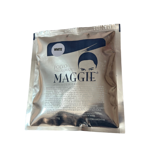 Producto - Polvo Decolorante WHITE 70g MAGGIE