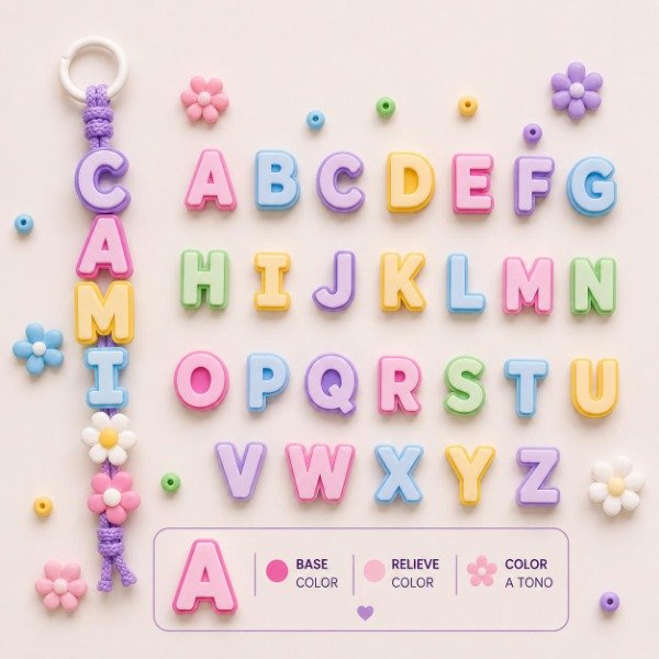 Producto - LETRAS CHUNKY 2 TONOS