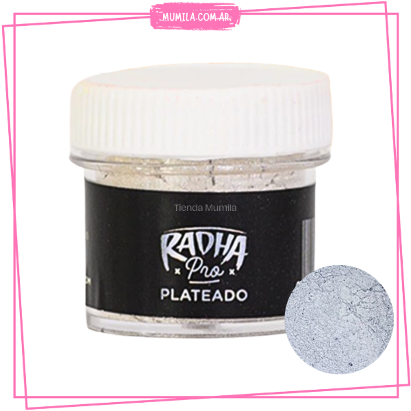 Producto - Colorante Plateado Radha 4gr en polvo