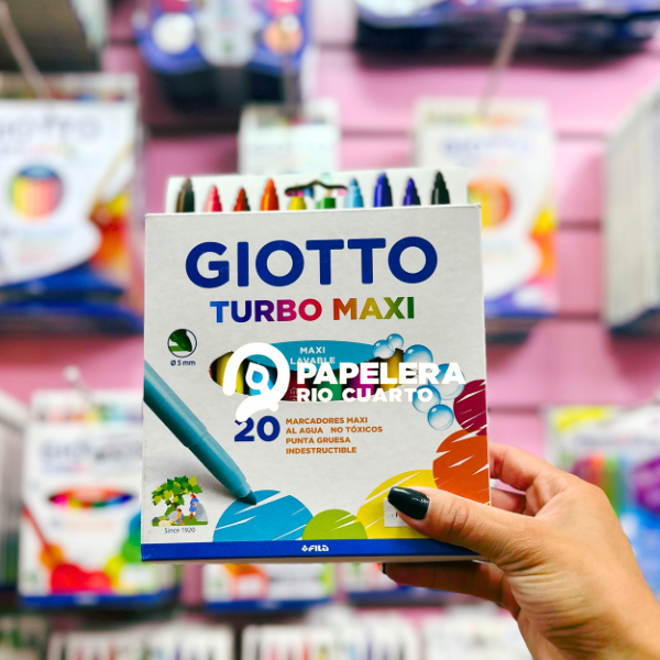 Producto - MARCADOR GIOTTO TURBO MAXI X20 (JUMBO)