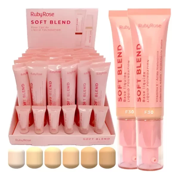 Producto - BASE LÍQUIDA SOFT BLEND RUBY ROSE