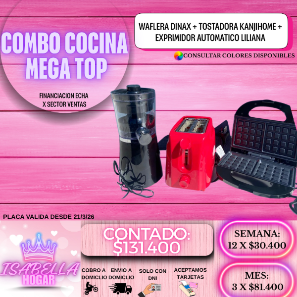Producto - COMBO COCINA MEGA TOP