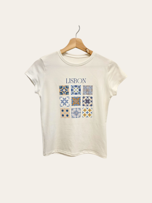 Producto - Remera estampada Lisbon (soft con DTF)