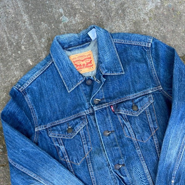 Producto - Campera de jean azul - Levis 72334 TM