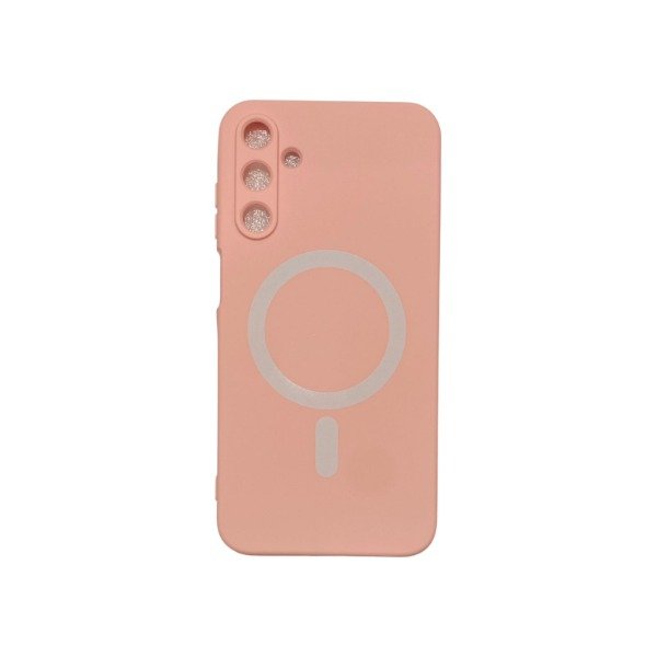 Producto - Funda Magnetica Magsafe Silicona Para Samsung A15 Color Rosa