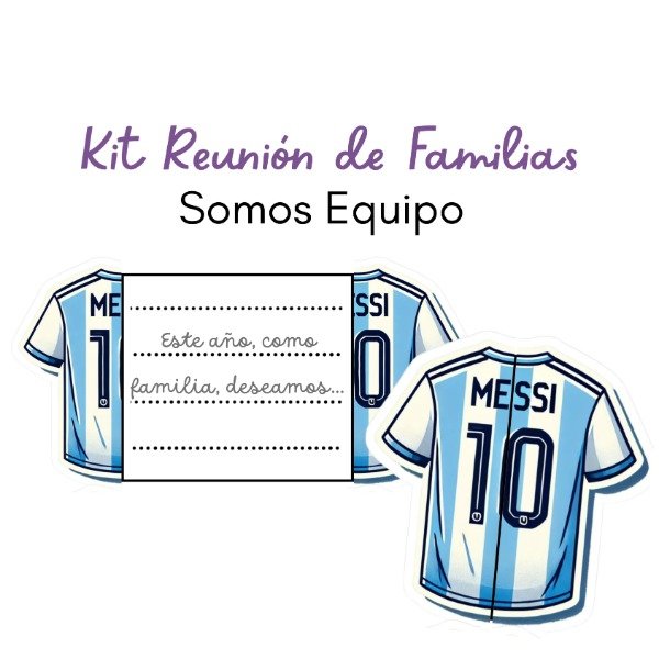 Producto - Kit reunión de padres, dinámica mundialista