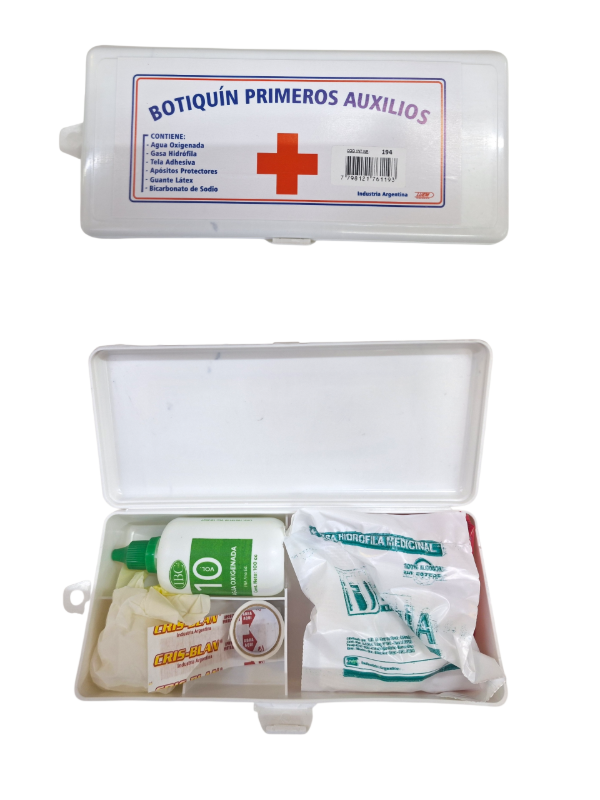 Producto - Botiquín de primeros auxilios (mediano)