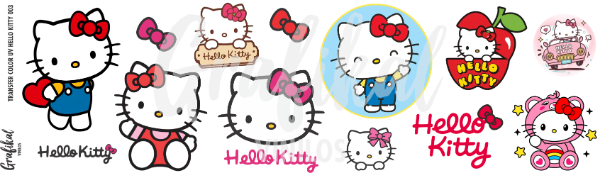 Producto - Transfer Color UV Hello Kitty MIX 003