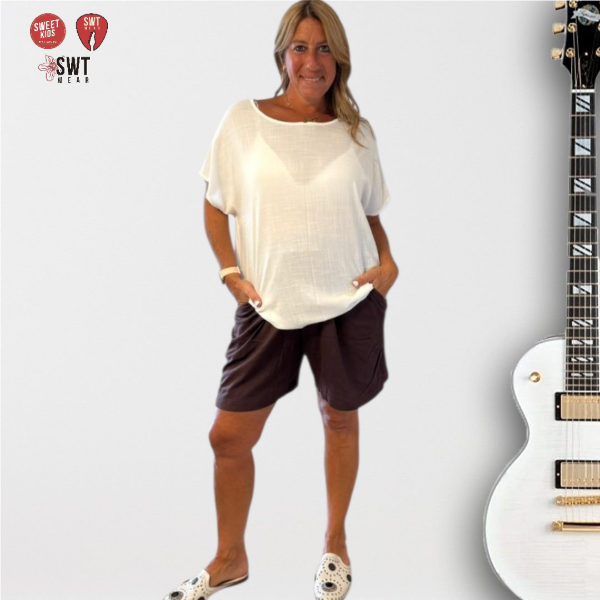 Producto - Short Lino LISOS Sara Talles Grandes hasta 99