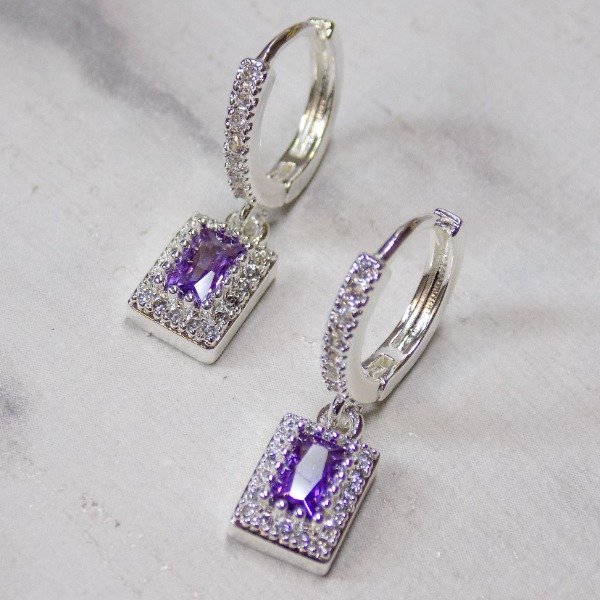 Producto - Argollas Diana AB lilac