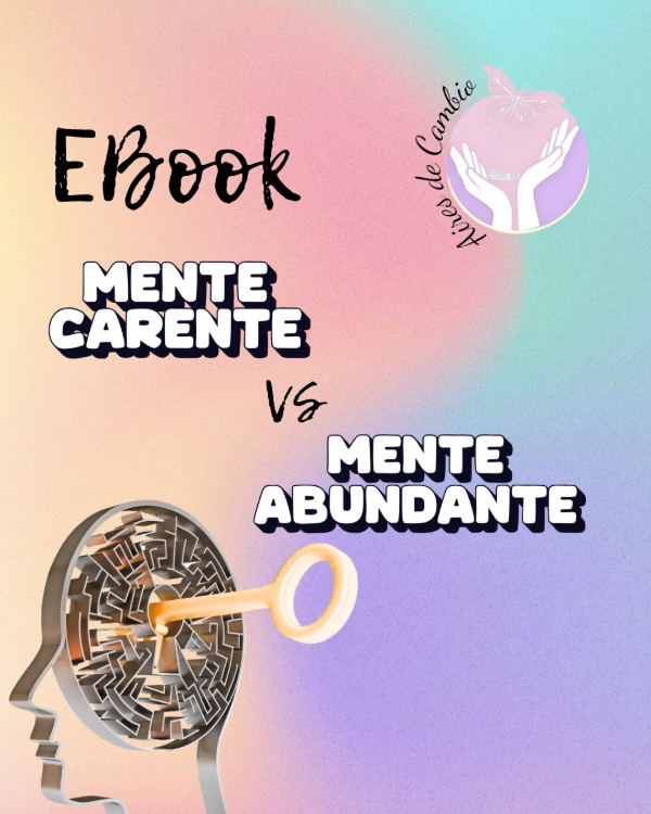 Producto - Ebook Mente Carente vs  Mente Abundante