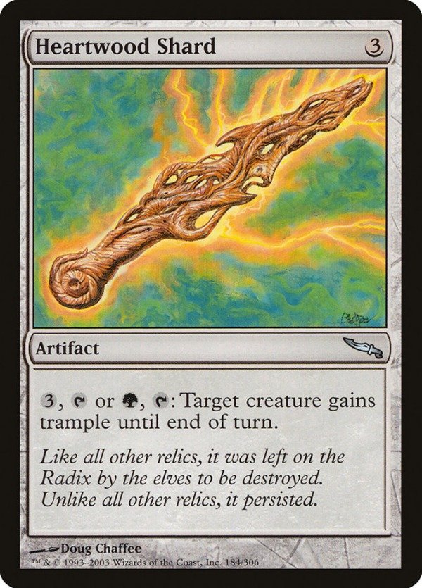 Producto - Heartwood Shard  Mirrodin