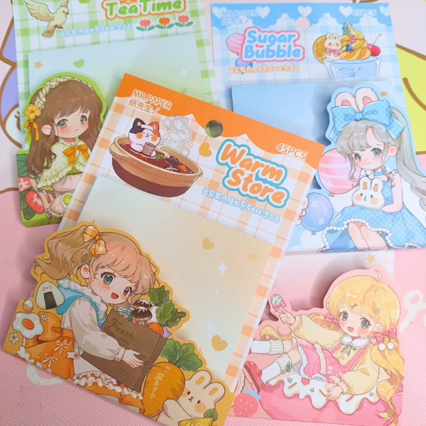 Producto - Notas Adhesivas Cute Girl