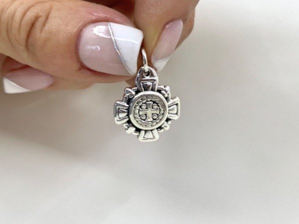 Producto - Dije de plata inflada SAN BENITO