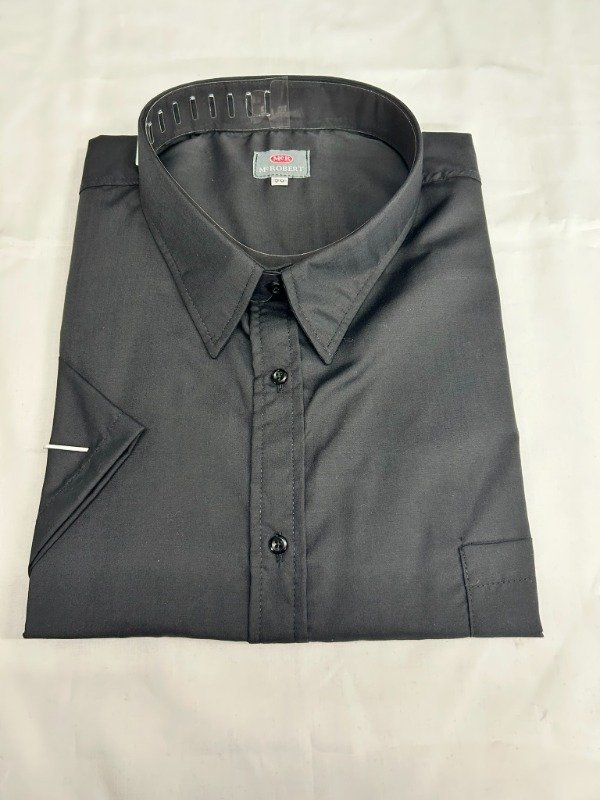 Producto - Camisa Manga Corta lisa - Negro