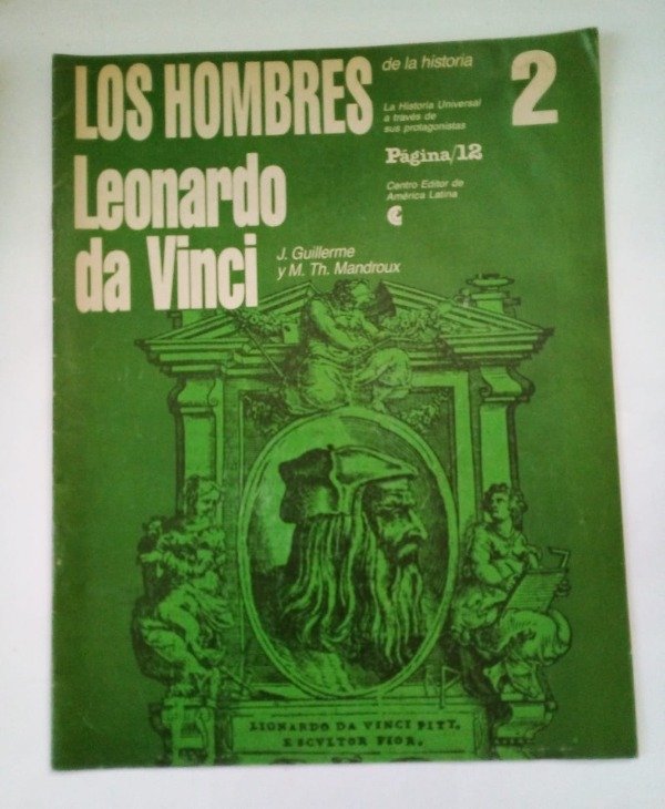 Producto - Los hombres #2 Leonardo da Vinci - Guillerme Mandroux - CEAL Página/12