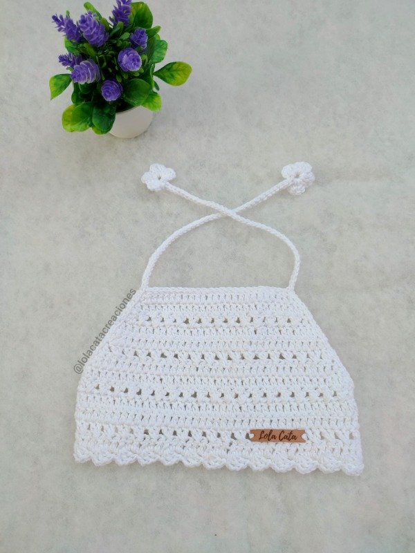 Producto - Topcito 1-2 añitos. Blanco