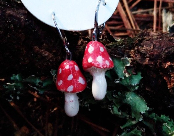 Producto - Aros honguitos - By Siberia