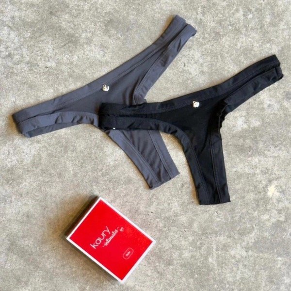 Producto - Pack X2 Kaury Negro/gris topo. Blanco/Nude